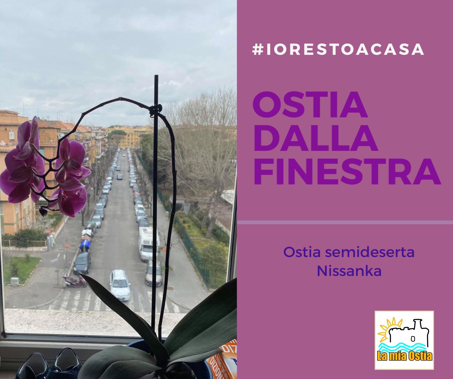 Ostia dalla finestra: mese di marzo